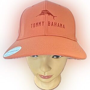 TOMMY BAHAMA Men's Iconic Marlin Logo Hat Burnt Orange NWT